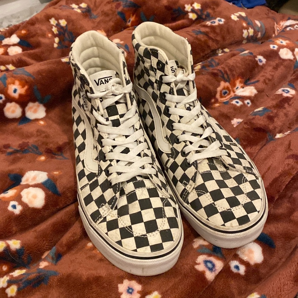 Checkered vans